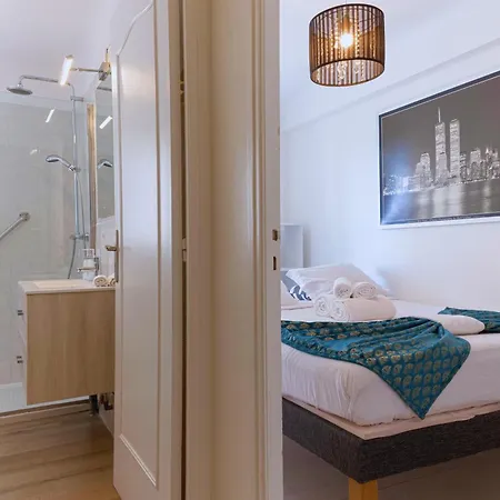 شقة Lido Sea View, Congres & Plage, Clim, Terrasse Vue