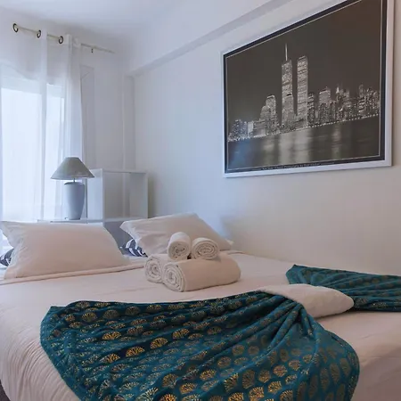 Lido Sea View, Congres & Plage, Clim, Terrasse Vue شقة *